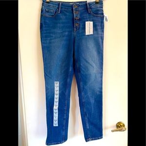 NWT Button Fly Skinny Jeans